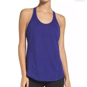 Zella Pace Tank Top Racer Back Woman's Mesh Athletic Top size M